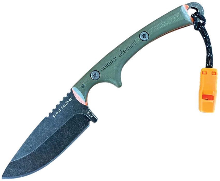 Outdoor Element - Scout Feather Fixed Blade OD